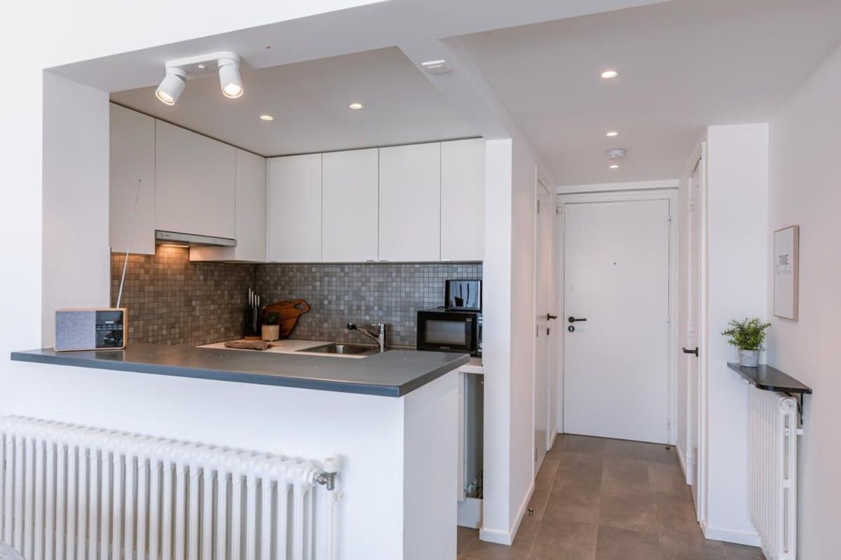 Ferienwohnung Stunning Studio With Sea-View And Terrace Knokke-Heist Exterior foto