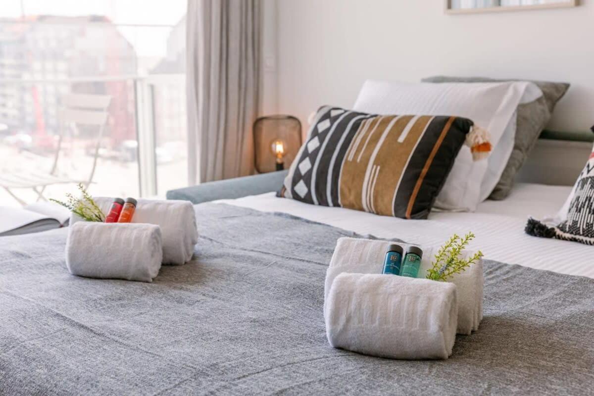 Ferienwohnung Stunning Studio With Sea-View And Terrace Knokke-Heist Exterior foto